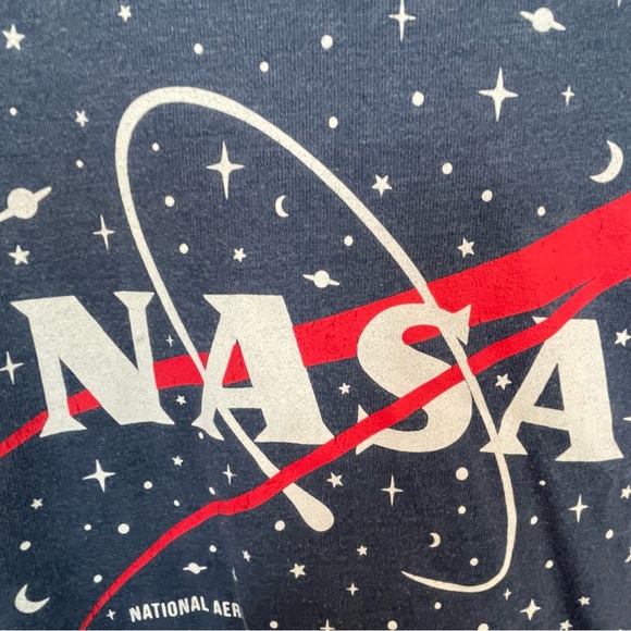 Mighty Fine Blue NASA Graphic Sweatshirt - Picture 3 of 4
